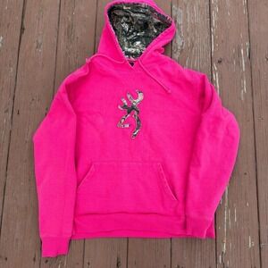 Browning Pink Camo Hoodie
